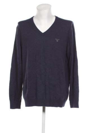 Мъжки пуловер Gant, Размер 3XL, Цвят Син, Цена 124,15 лв.
