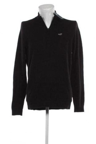 Мъжки пуловер Hollister, Размер L, Цвят Черен, Цена 39,60 лв.