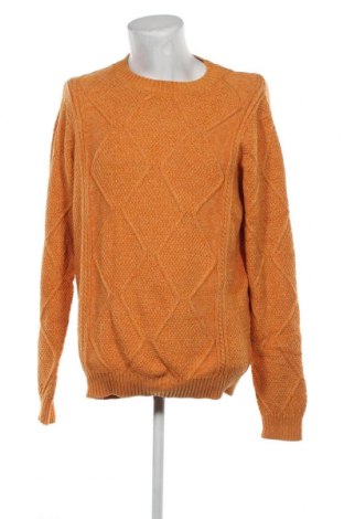 Ανδρικό πουλόβερ Kiabi, Μέγεθος XXL, Χρώμα Πορτοκαλί, Τιμή 11,66 €