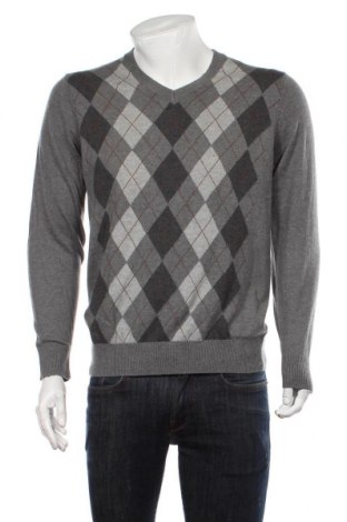 Мъжки пуловер Marks & Spencer Autograph, Размер M, Цвят Сив, Цена 28,60 лв.