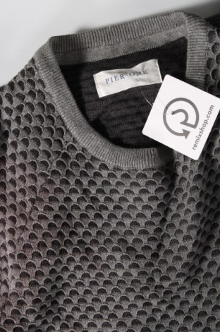 Ανδρικό πουλόβερ Pier One, Μέγεθος M, Χρώμα Γκρί, Τιμή 7,59 €
