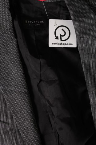 Ανδρικό σακάκι Benvenuto, Μέγεθος L, Χρώμα Γκρί, Τιμή 3,51 €