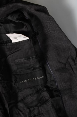 Ανδρικό σακάκι Kaiser Design, Μέγεθος L, Χρώμα Γκρί, Τιμή 3,36 €