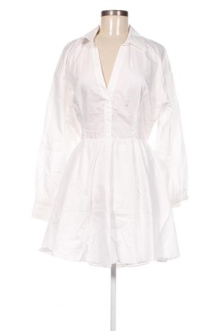 Kleid Bershka, Größe L, Farbe Weiß, Preis € 7,59