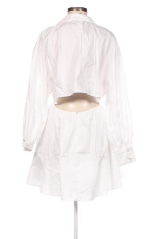 Φόρεμα Bershka, Μέγεθος L, Χρώμα Λευκό, Τιμή 23,71 €