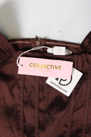 Šaty  Collective, Velikost XS, Barva Hnědá, Cena  667,00 Kč
