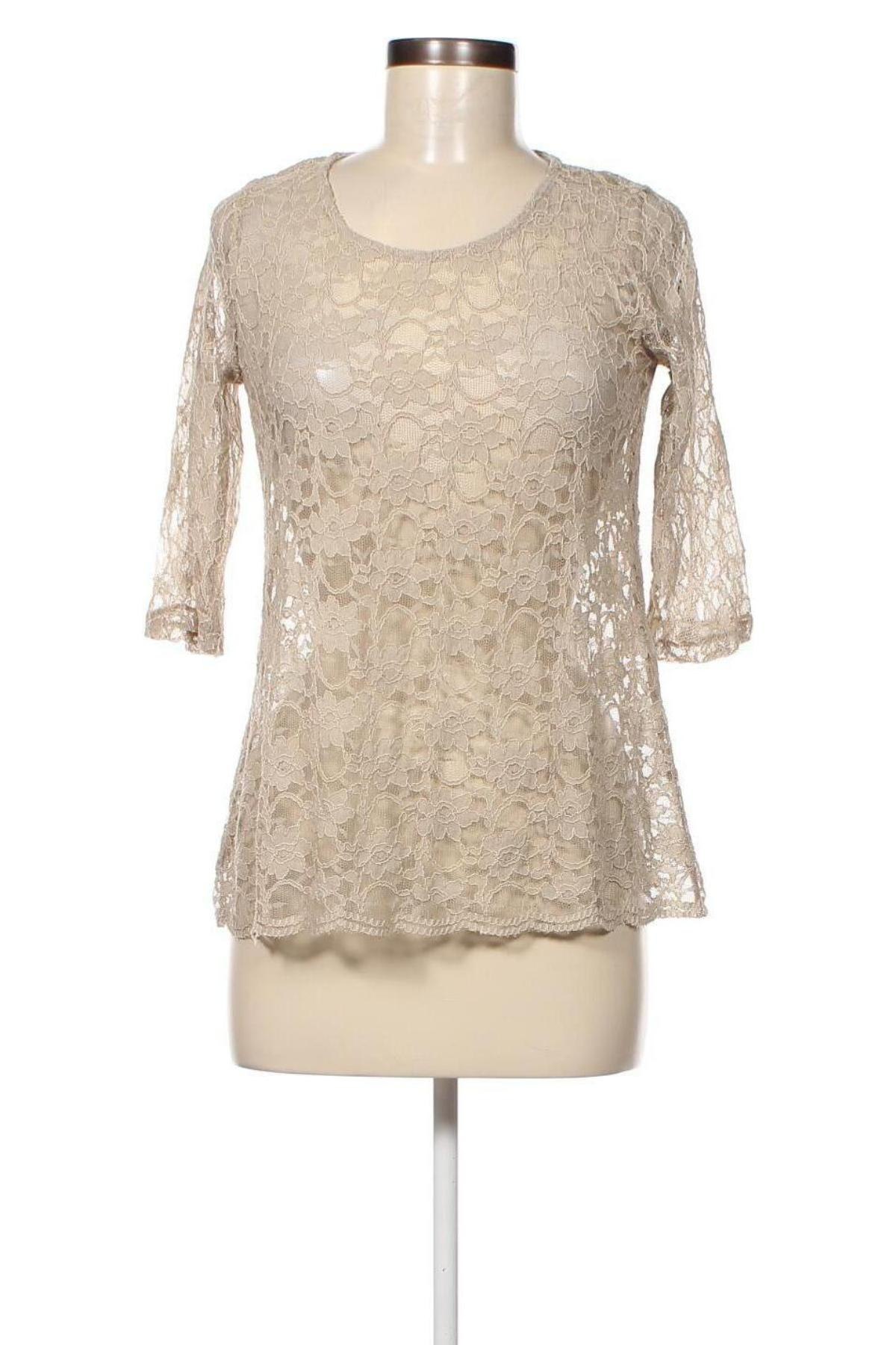 Damen Shirt, Größe M, Farbe Beige, Preis 1,99 €