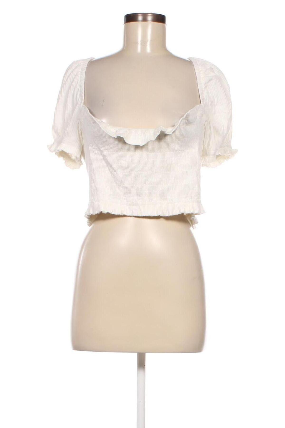 Bluză de femei Glamorous, Mărime XL, Culoare Alb, Preț 23,68 Lei