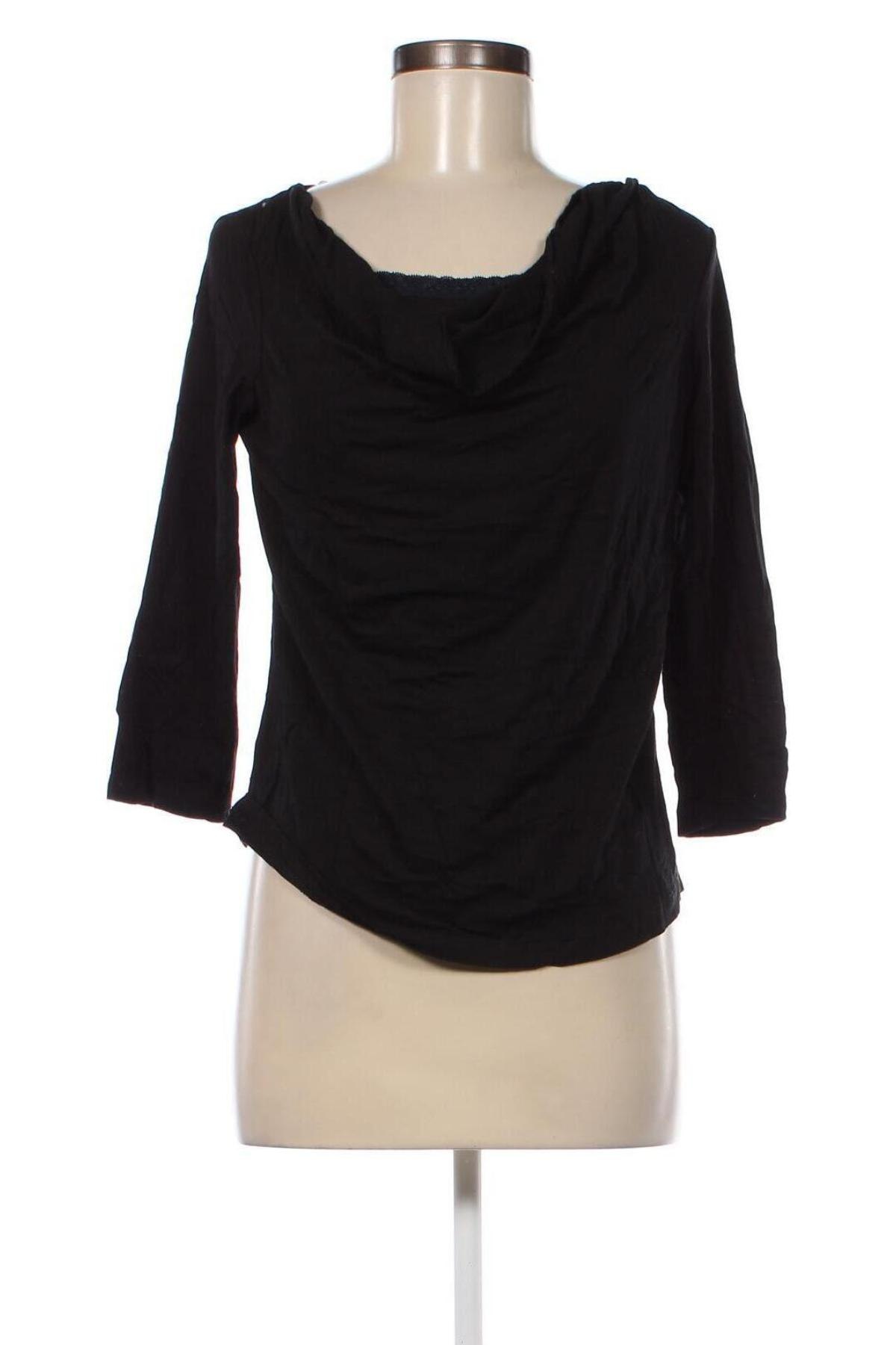 Дамска блуза One Touch, Размер M, Цвят Черен, Цена 19,00 лв.