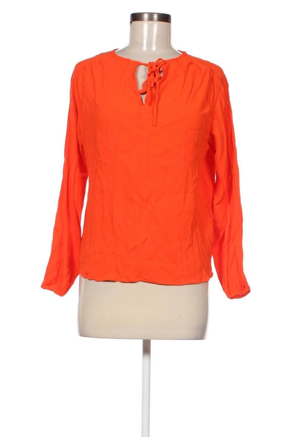 Дамска блуза Reserved, Размер XS, Цвят Оранжев, Цена 3,00 лв.