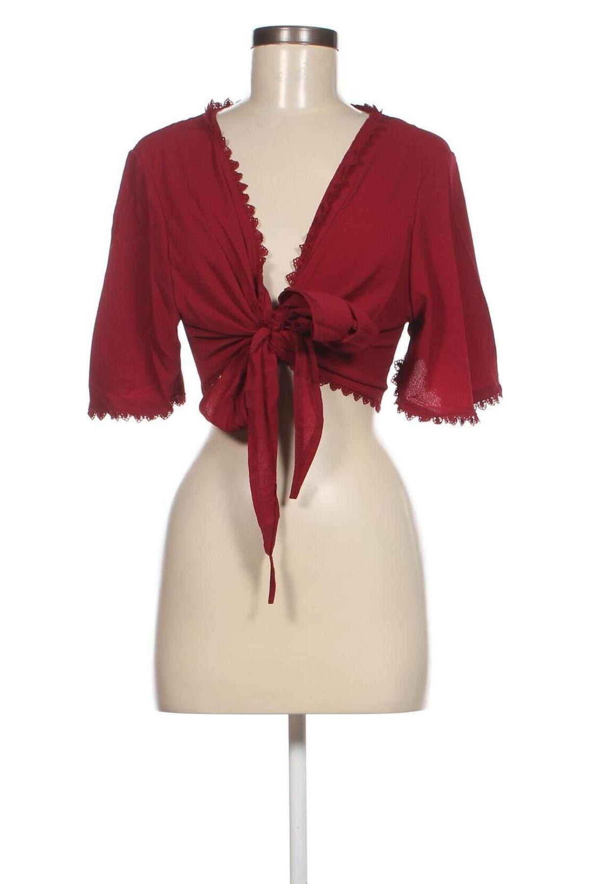 Bluză de femei SHEIN, Mărime XL, Culoare Roșu, Preț 101,97 Lei