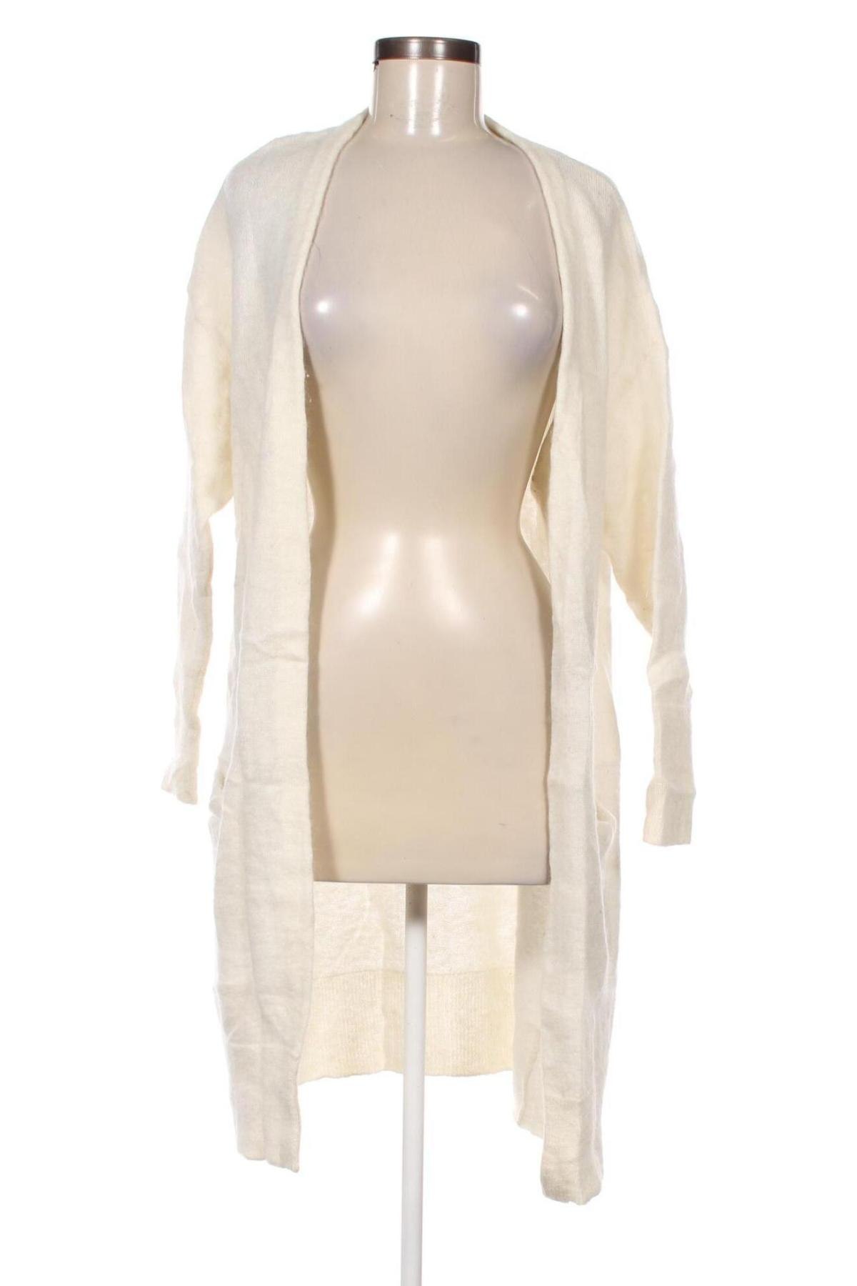 Damen Strickjacke Selected Femme, Größe L, Farbe Weiß, Preis 3,08 €