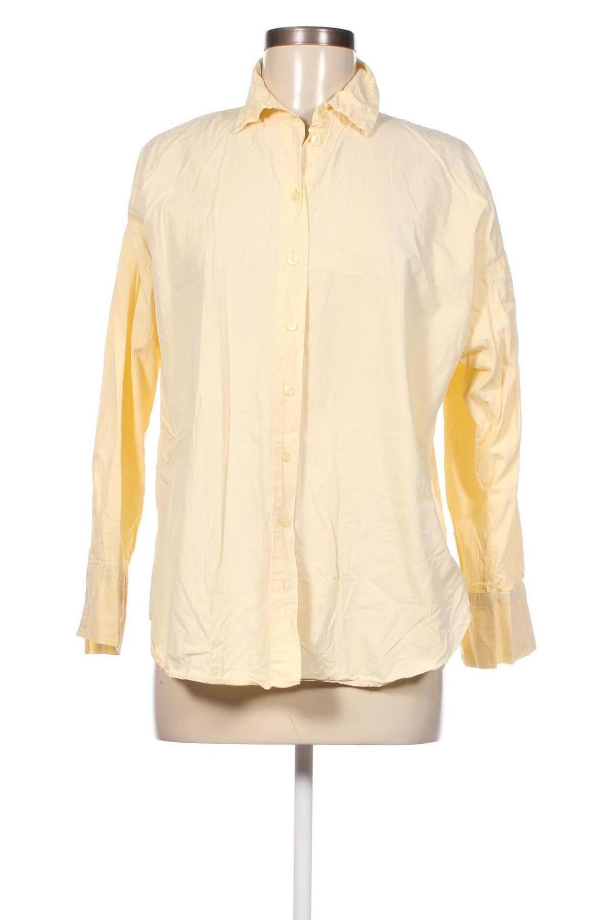 Γυναικείο πουκάμισο Defacto, Μέγεθος XS, Χρώμα Κίτρινο, Τιμή 1,92 €