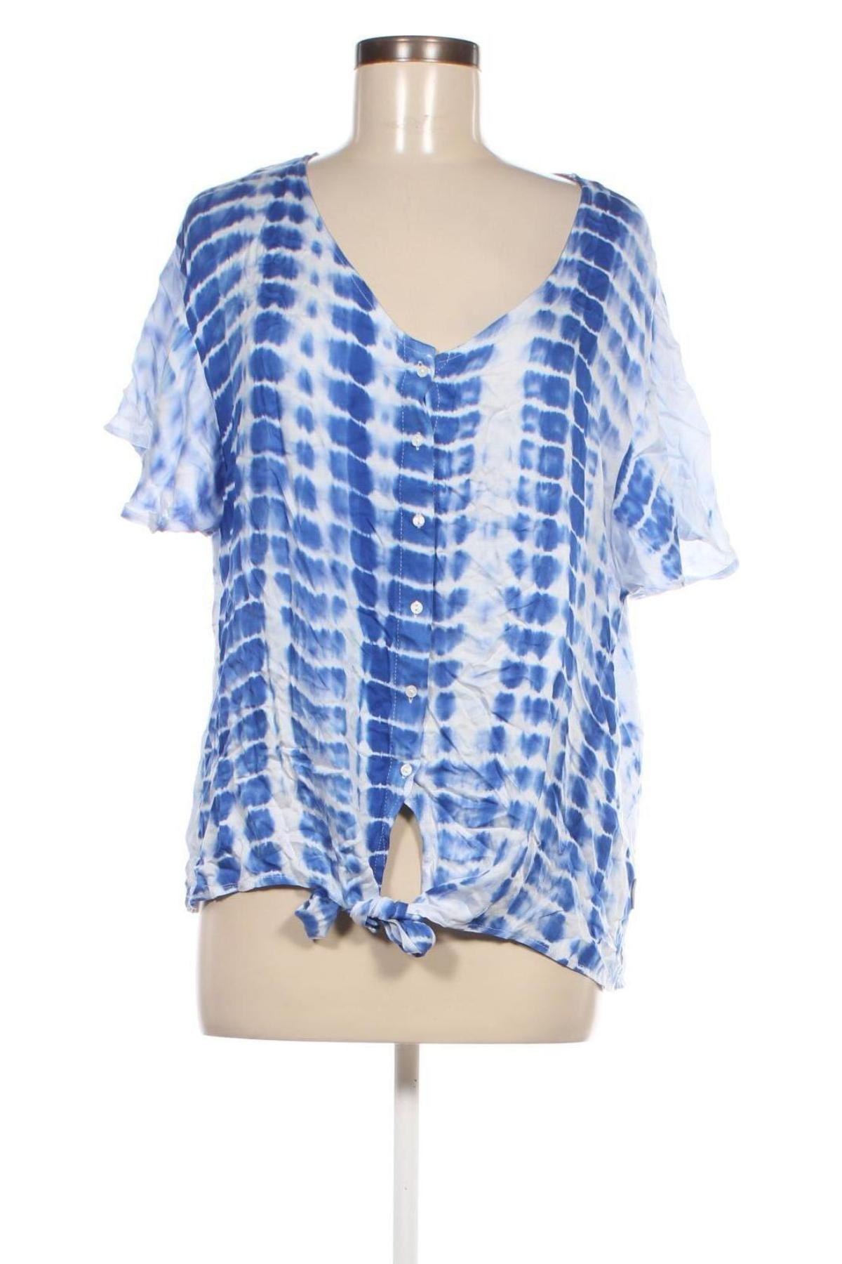 Γυναικείο πουκάμισο Diverse, Μέγεθος L, Χρώμα Μπλέ, Τιμή 5,16 €