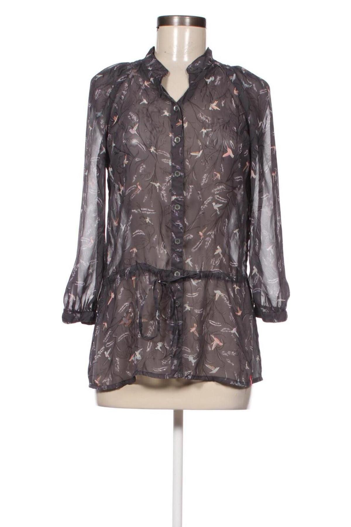Γυναικείο πουκάμισο Edc By Esprit, Μέγεθος XS, Χρώμα Γκρί, Τιμή 1,63 €
