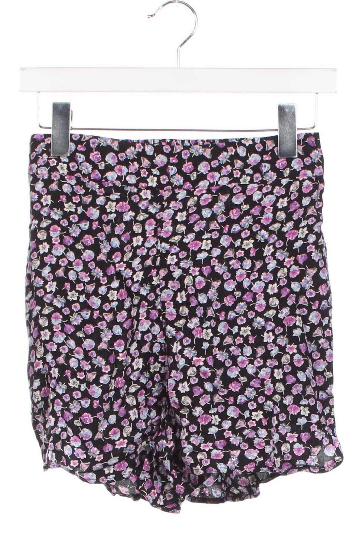 Γυναικείο κοντό παντελόνι Pieces, Μέγεθος XS, Χρώμα Πολύχρωμο, Τιμή 4,12 €