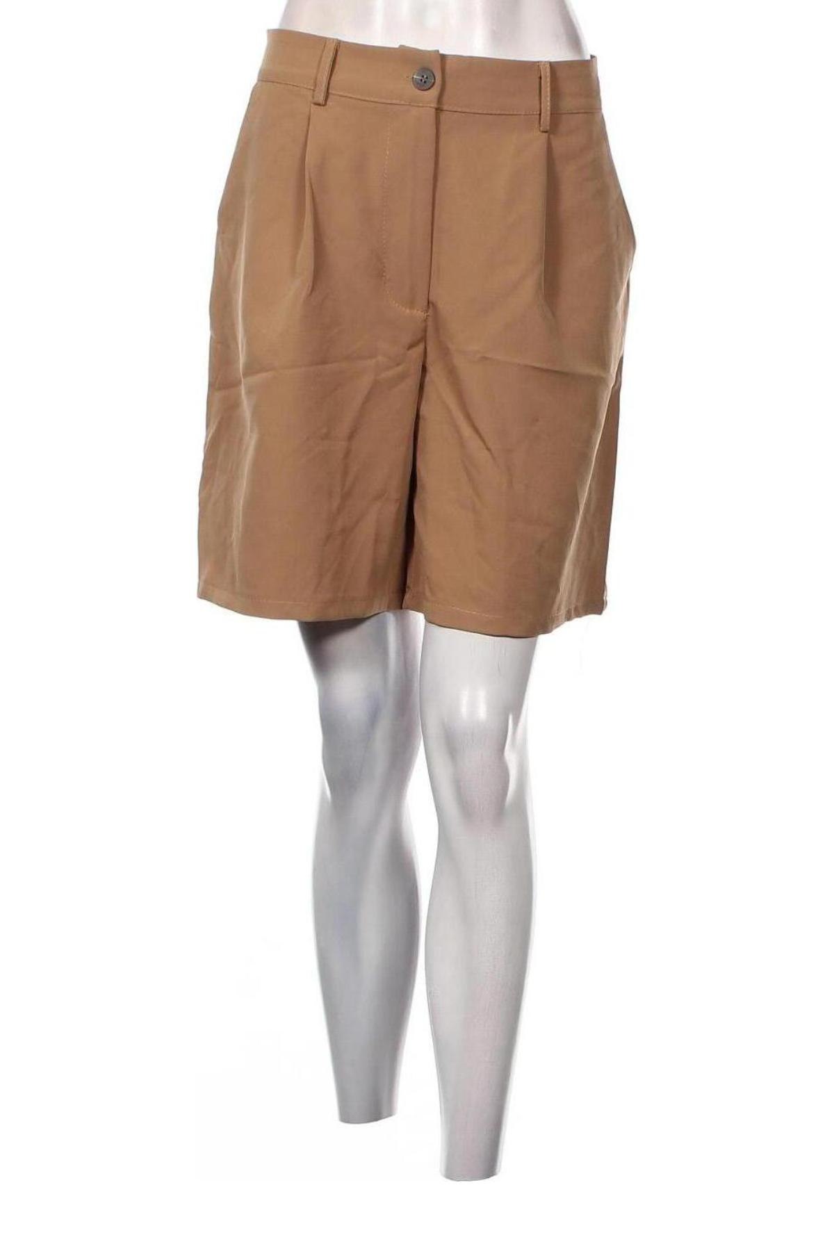 Γυναικείο κοντό παντελόνι Wal G, Μέγεθος XL, Χρώμα  Μπέζ, Τιμή 9,65 €