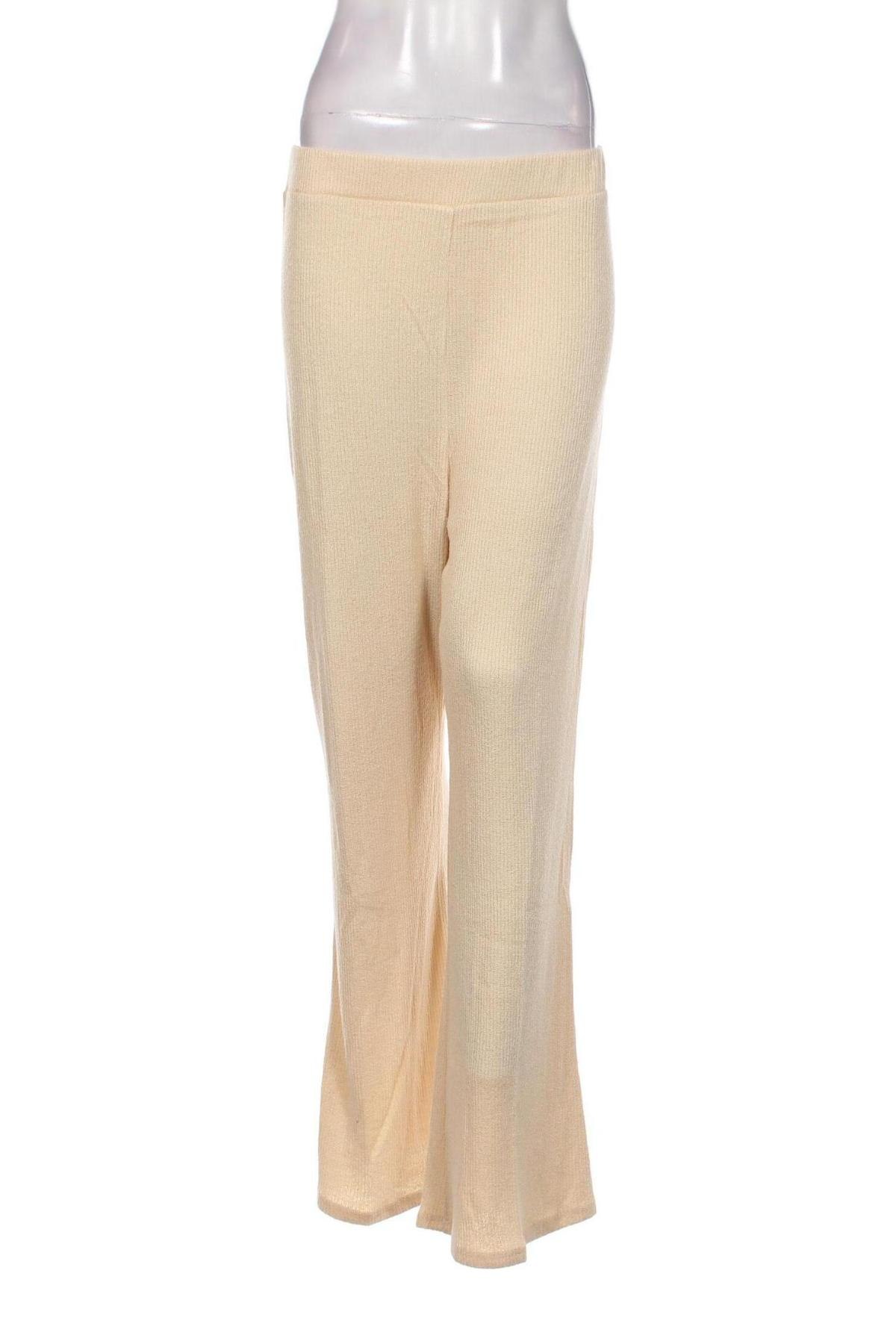 Γυναικείο παντελόνι ASOS, Μέγεθος L, Χρώμα Εκρού, Τιμή 5,38 €