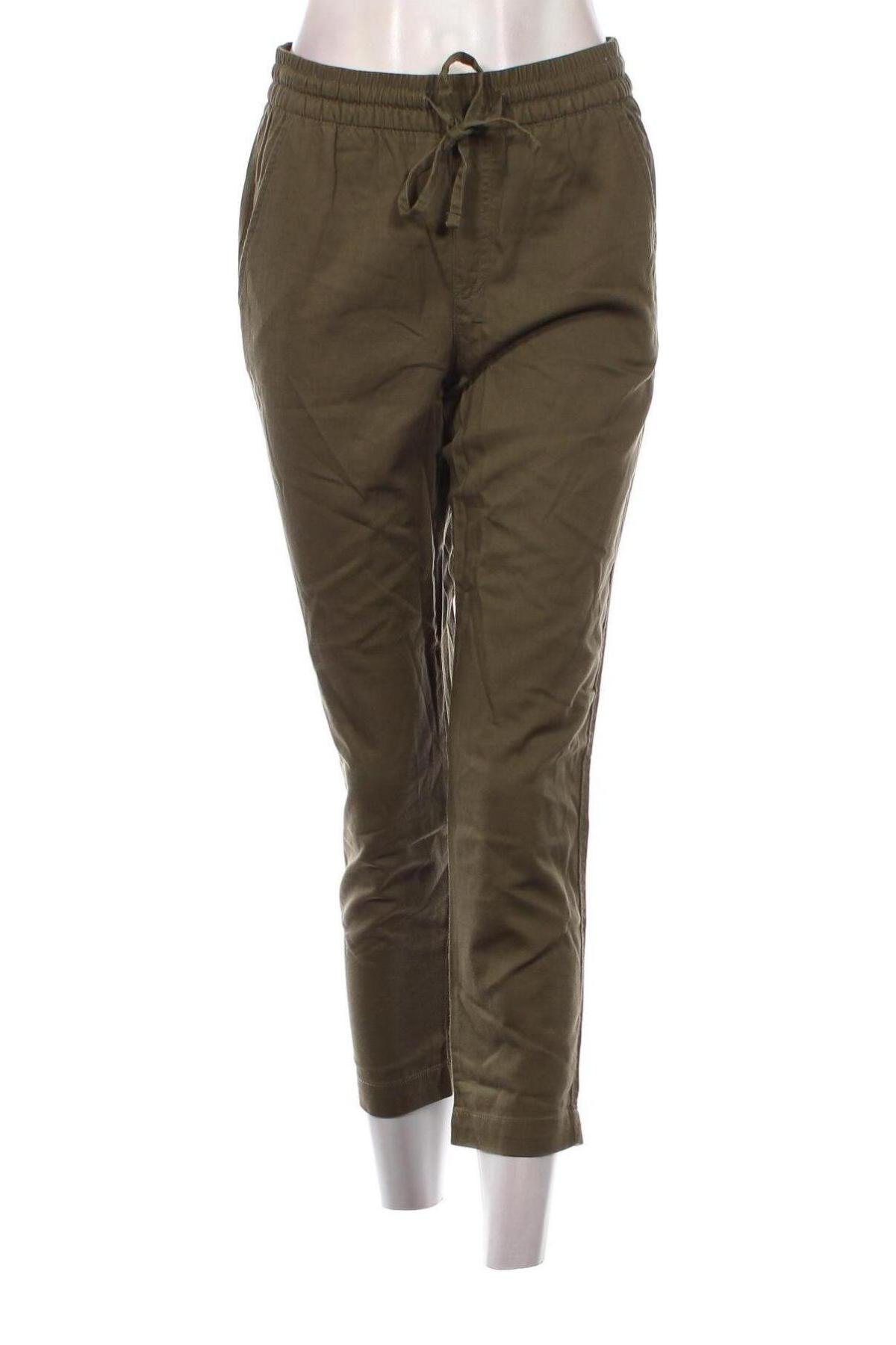 Дамски панталон Gap, Размер S, Цвят Зелен, Цена 68,00 лв.