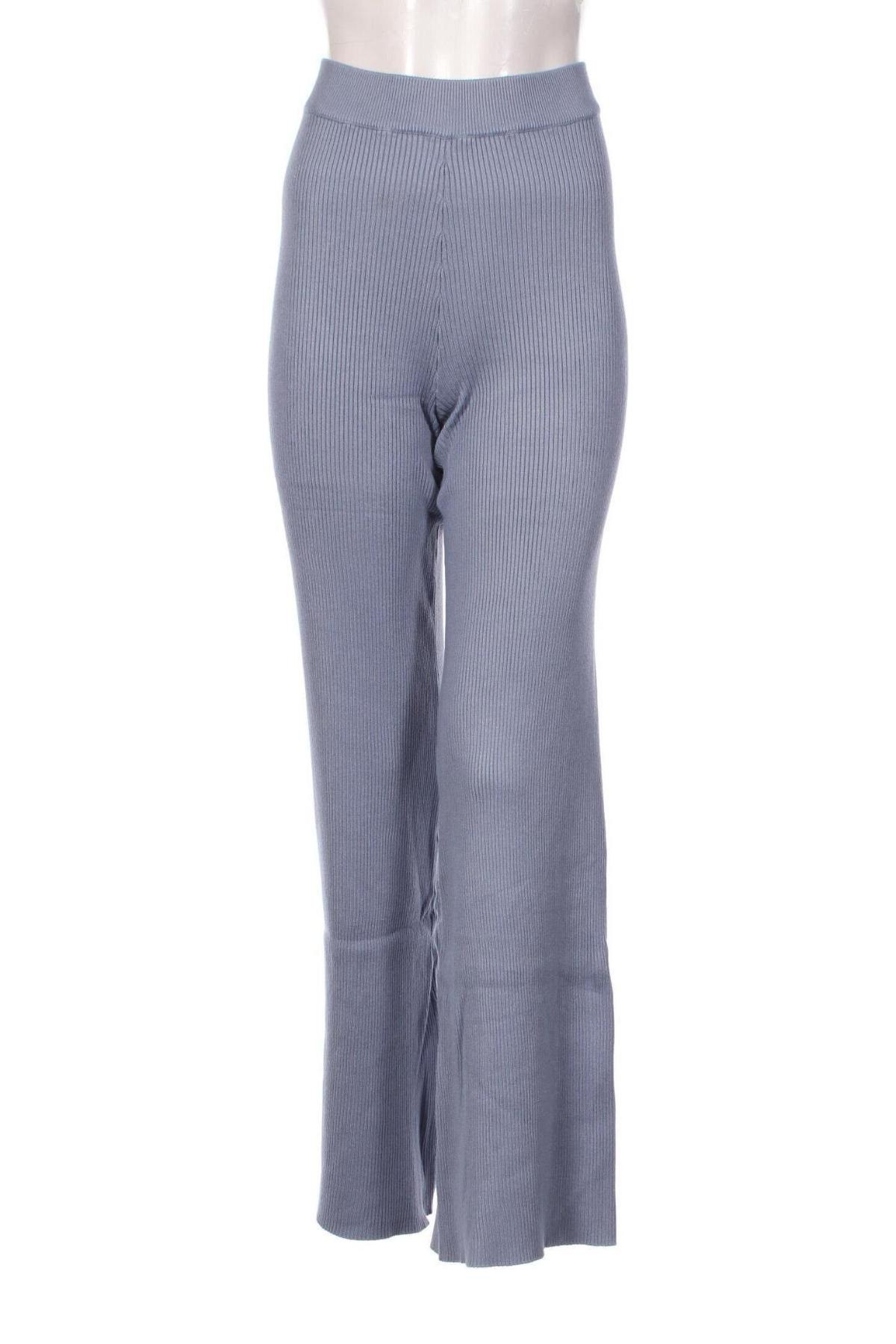 Дамски панталон Gina Tricot, Размер L, Цвят Син, Цена 54,00 лв.