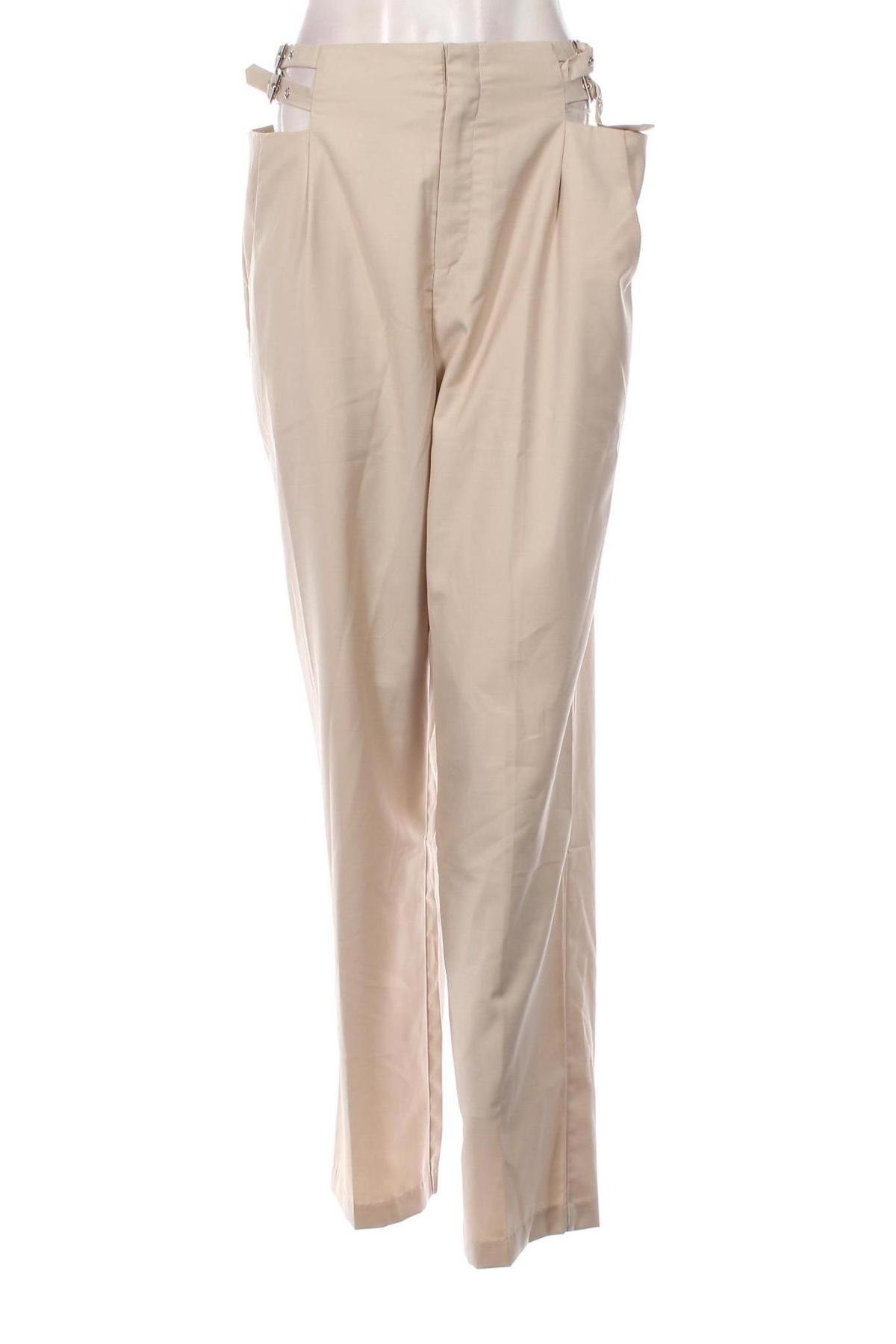 Γυναικείο παντελόνι Nly Trend, Μέγεθος L, Χρώμα  Μπέζ, Τιμή 5,22 €