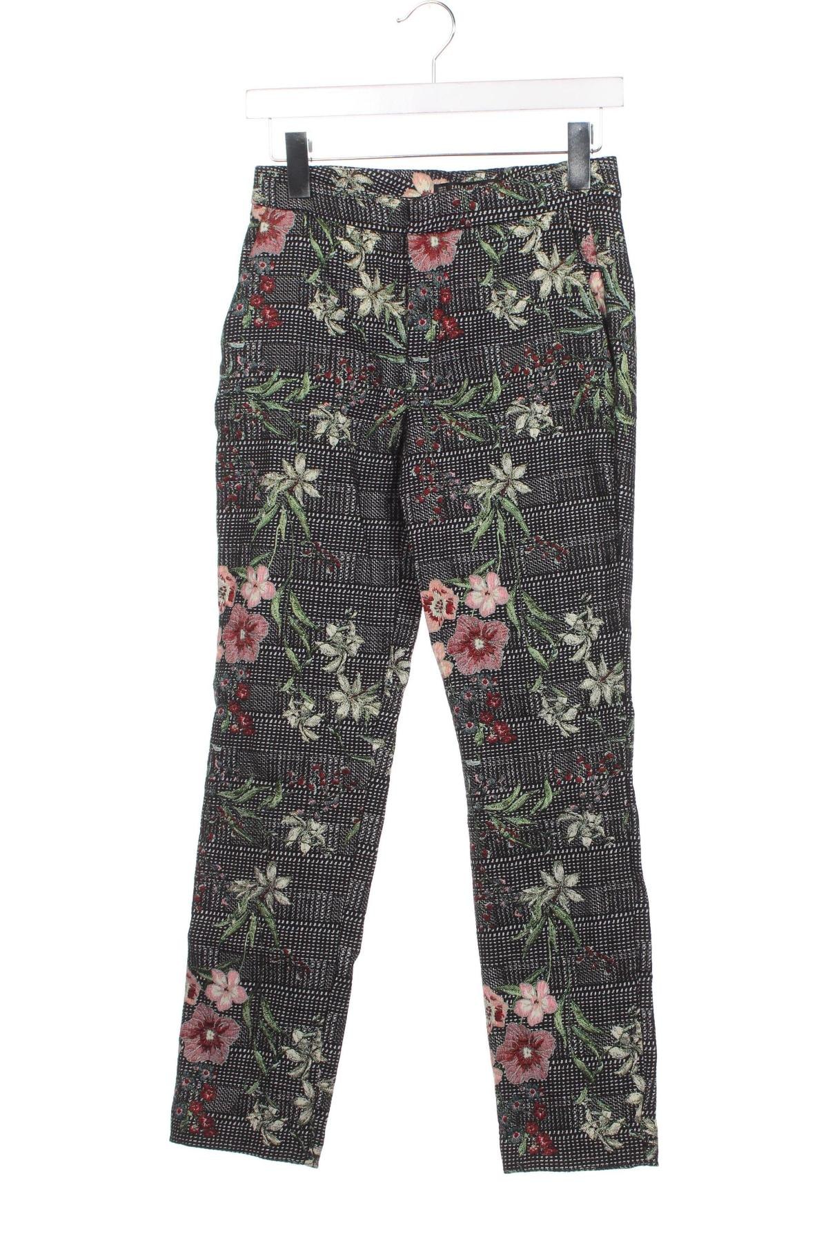 Pantaloni de femei Zara, Mărime XS, Culoare Multicolor, Preț 13,16 Lei