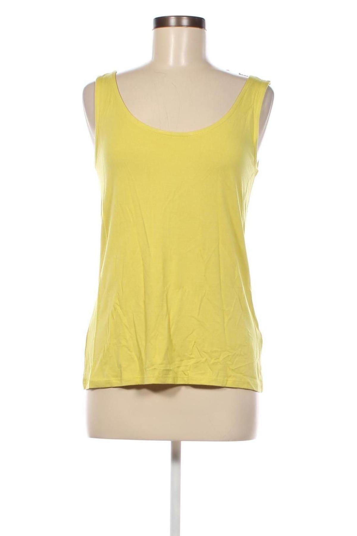 Γυναικείο αμάνικο μπλουζάκι Lounge Nine, Μέγεθος XS, Χρώμα Κίτρινο, Τιμή 3,29 €