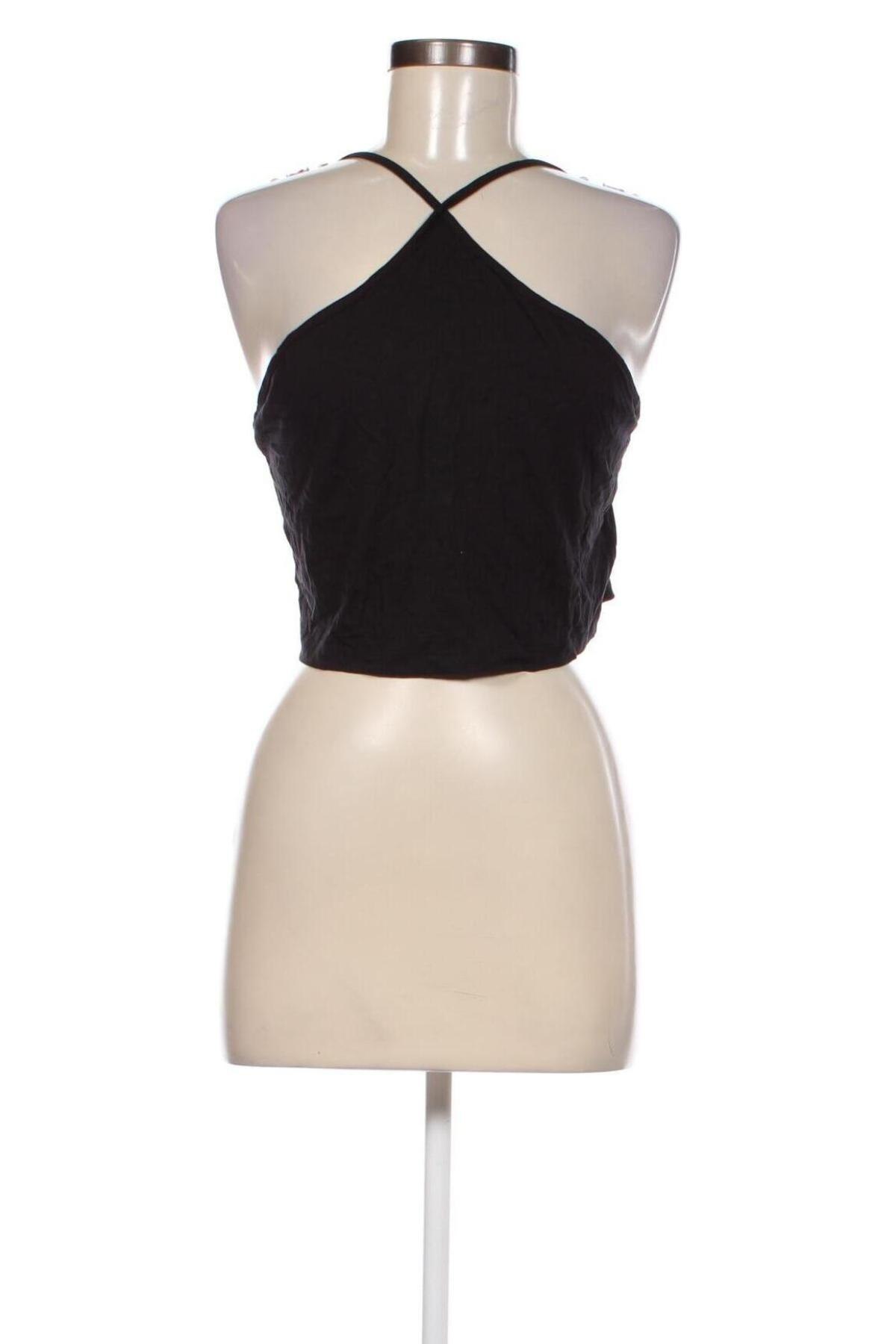 Γυναικείο αμάνικο μπλουζάκι Missguided, Μέγεθος XL, Χρώμα Μαύρο, Τιμή 4,54 €