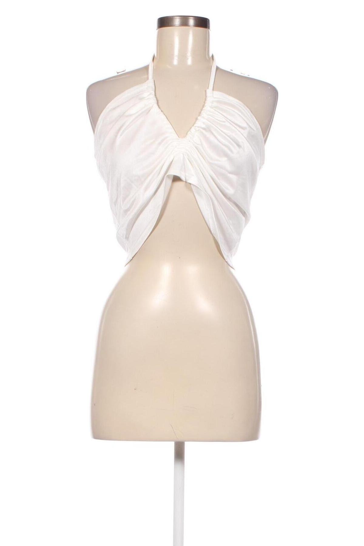 Γυναικείο αμάνικο μπλουζάκι SHEIN, Μέγεθος XL, Χρώμα Λευκό, Τιμή 3,68 €
