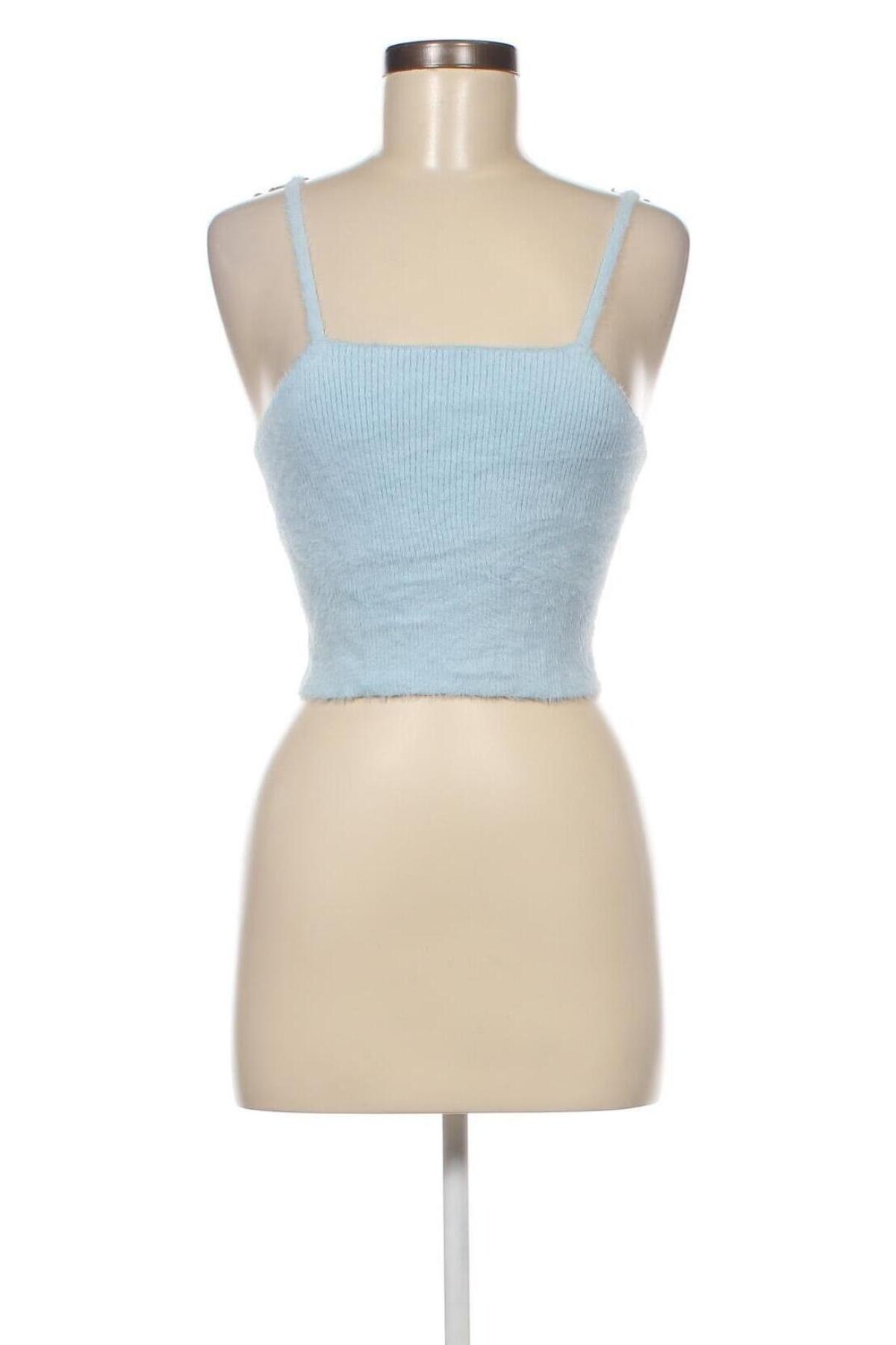 Γυναικείο αμάνικο μπλουζάκι SHEIN, Μέγεθος L, Χρώμα Μπλέ, Τιμή 8,04 €