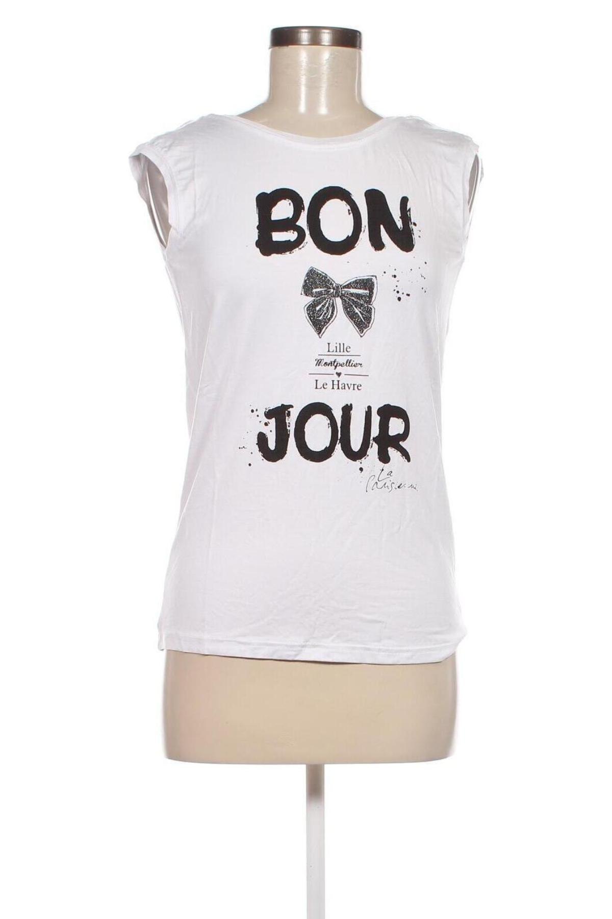 Γυναικείο αμάνικο μπλουζάκι Trueprodigy, Μέγεθος M, Χρώμα Λευκό, Τιμή 3,86 €