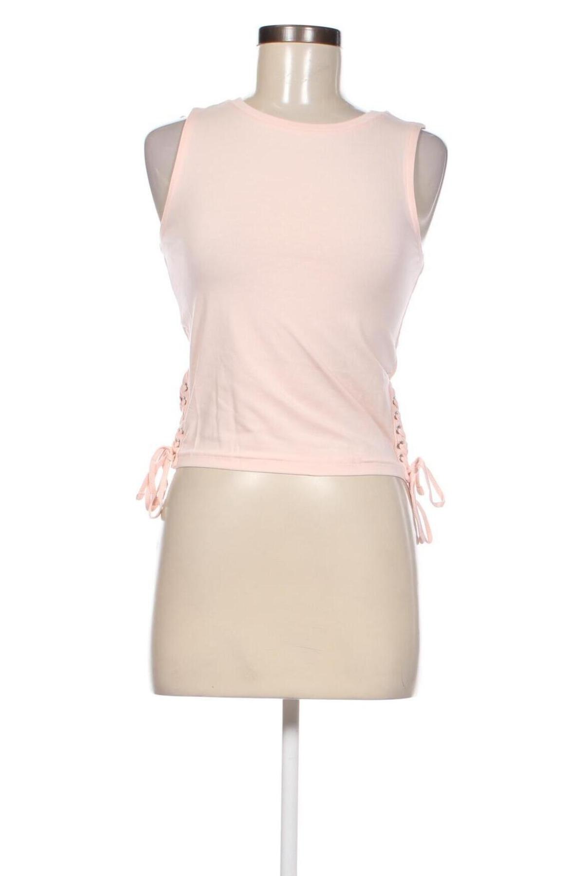 Γυναικείο αμάνικο μπλουζάκι Urban Classics, Μέγεθος S, Χρώμα Ρόζ , Τιμή 3,20 €