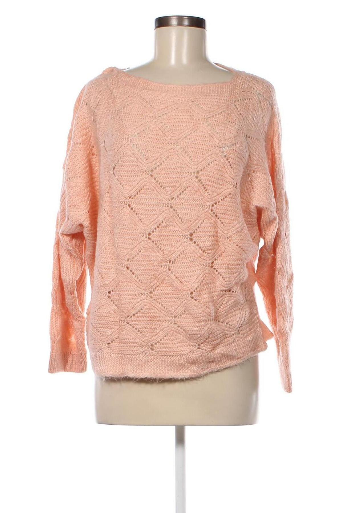 Дамски пуловер Cache Cache, Размер M, Цвят Розов, Цена 4,35 лв.