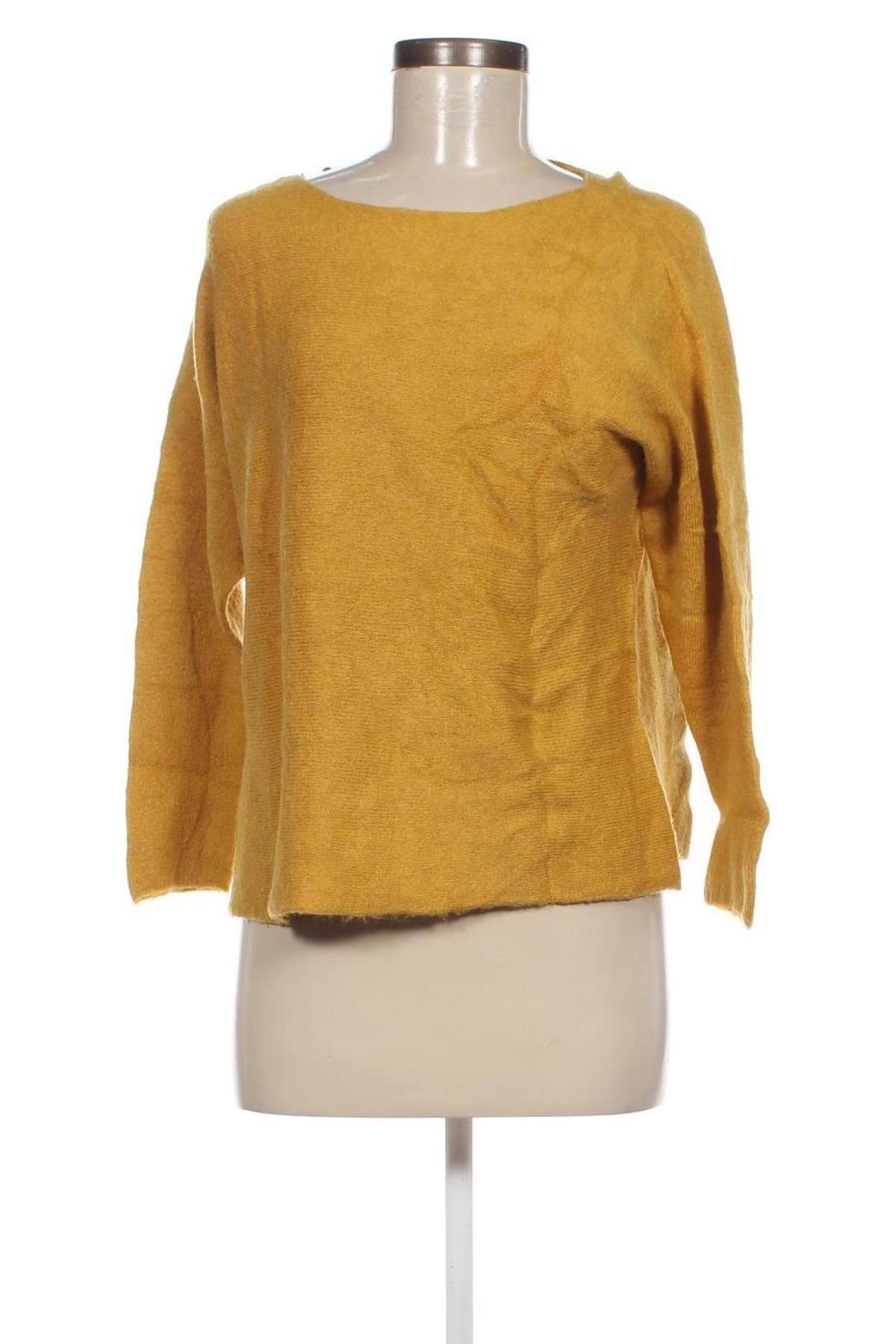 Дамски пуловер Collezione, Размер M, Цвят Жълт, Цена 5,22 лв.