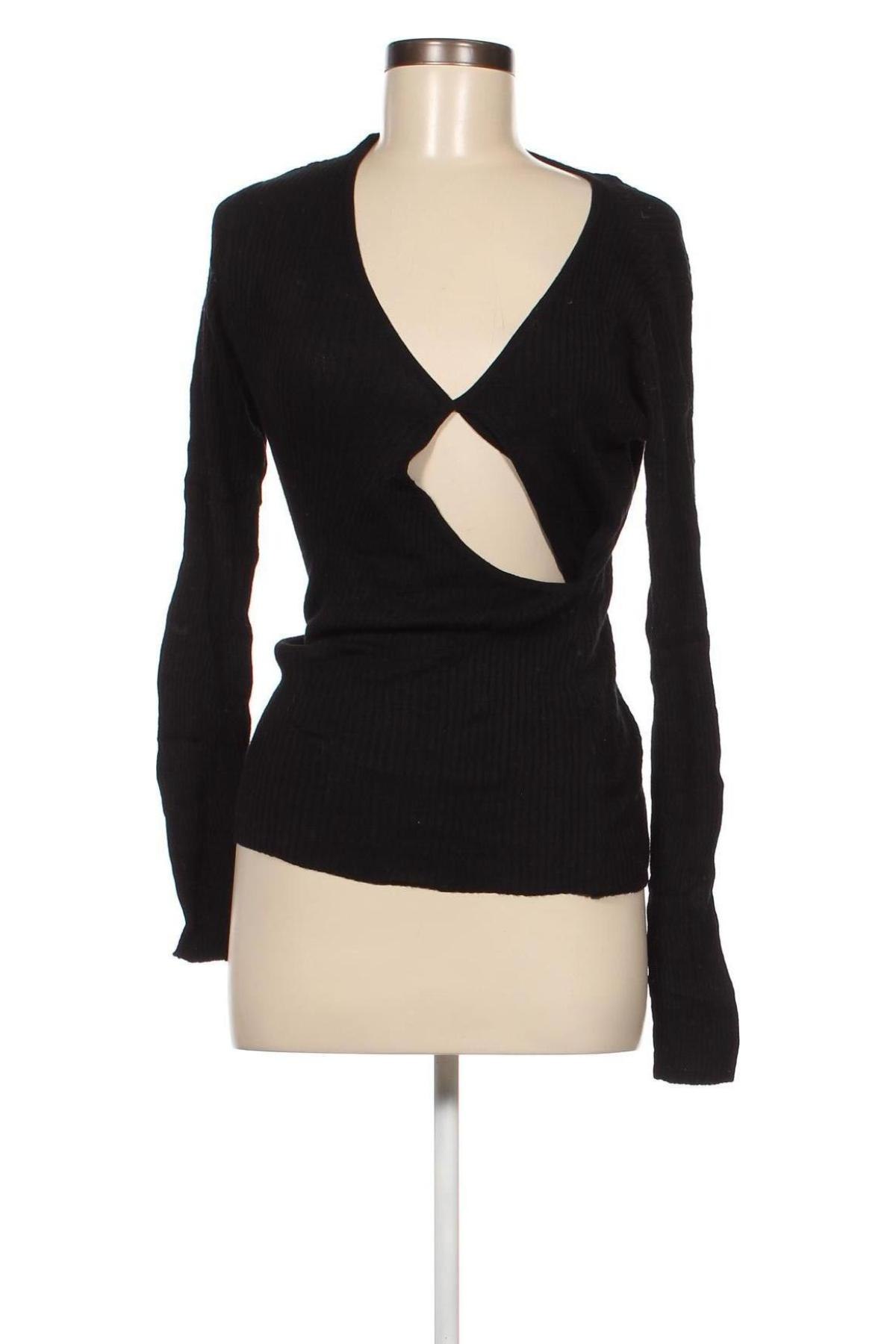 Γυναικείο πουλόβερ Free Quent, Μέγεθος L, Χρώμα Μαύρο, Τιμή 2,33 €