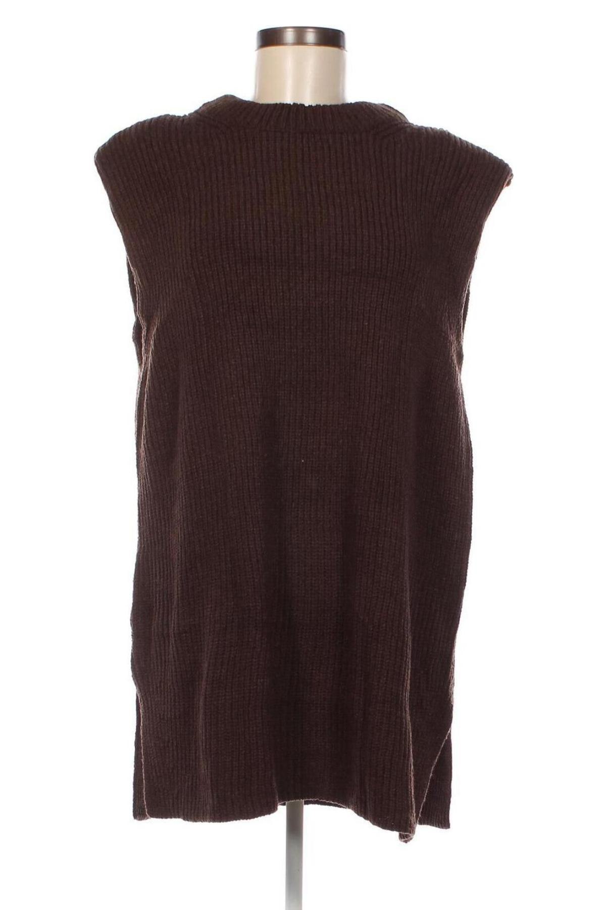 Дамски пуловер H&M, Размер L, Цвят Кафяв, Цена 4,64 лв.