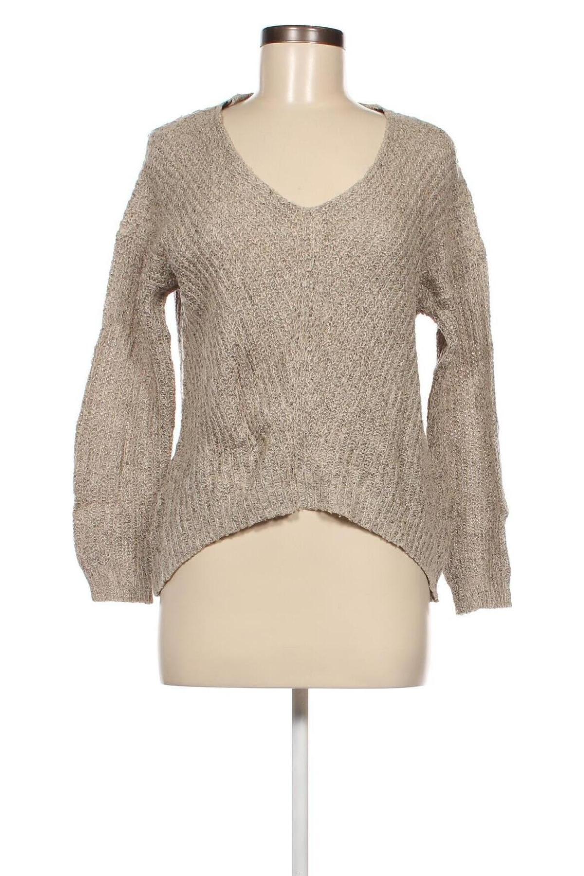 Дамски пуловер Jacqueline De Yong, Размер XS, Цвят Бежов, Цена 4,06 лв.