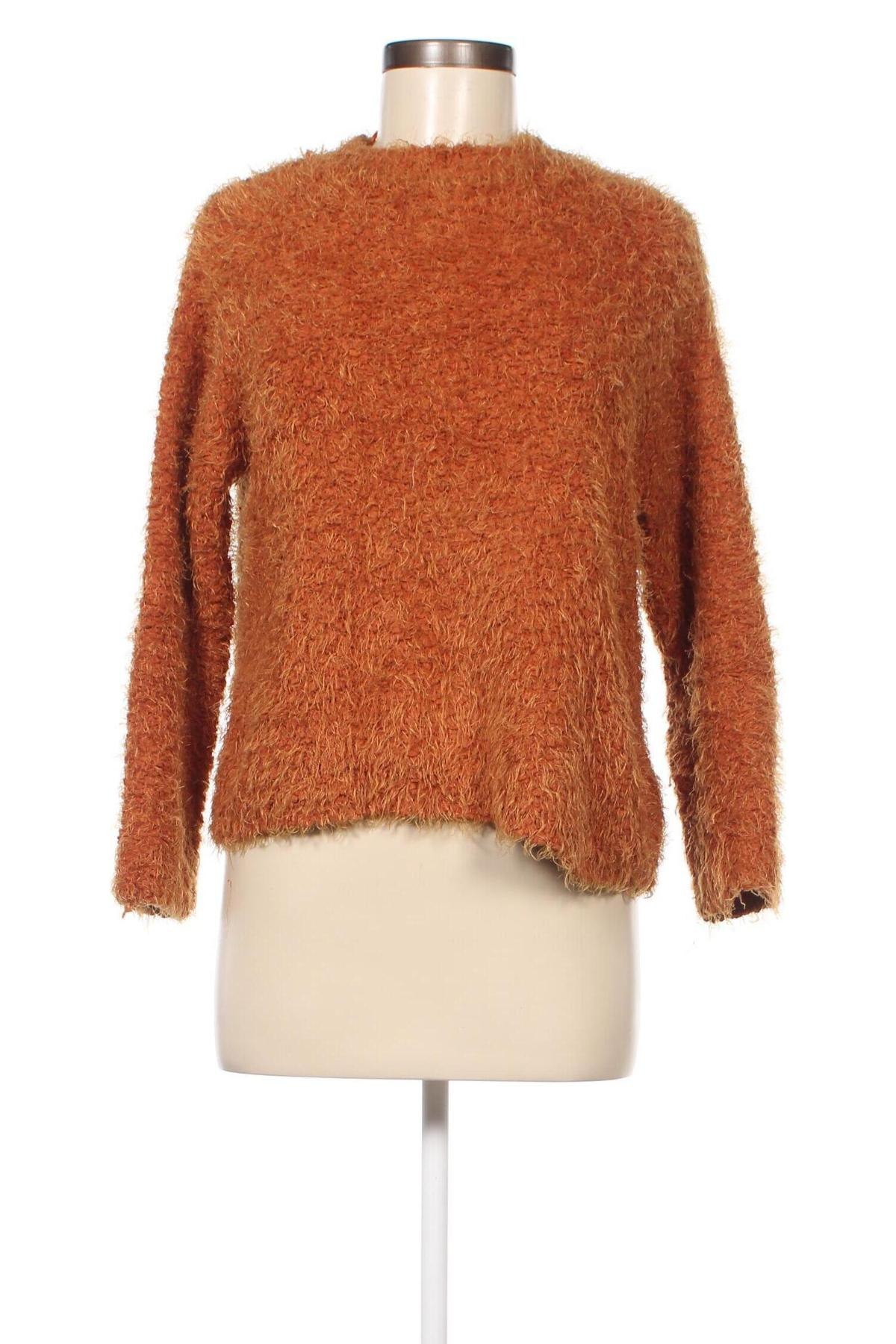 Дамски пуловер Jennyfer, Размер S, Цвят Оранжев, Цена 5,51 лв.