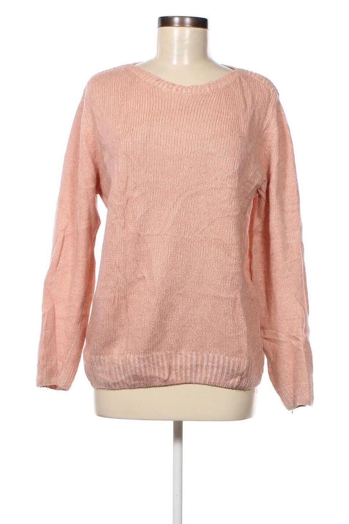 Дамски пуловер Monoprix, Размер M, Цвят Розов, Цена 5,51 лв.