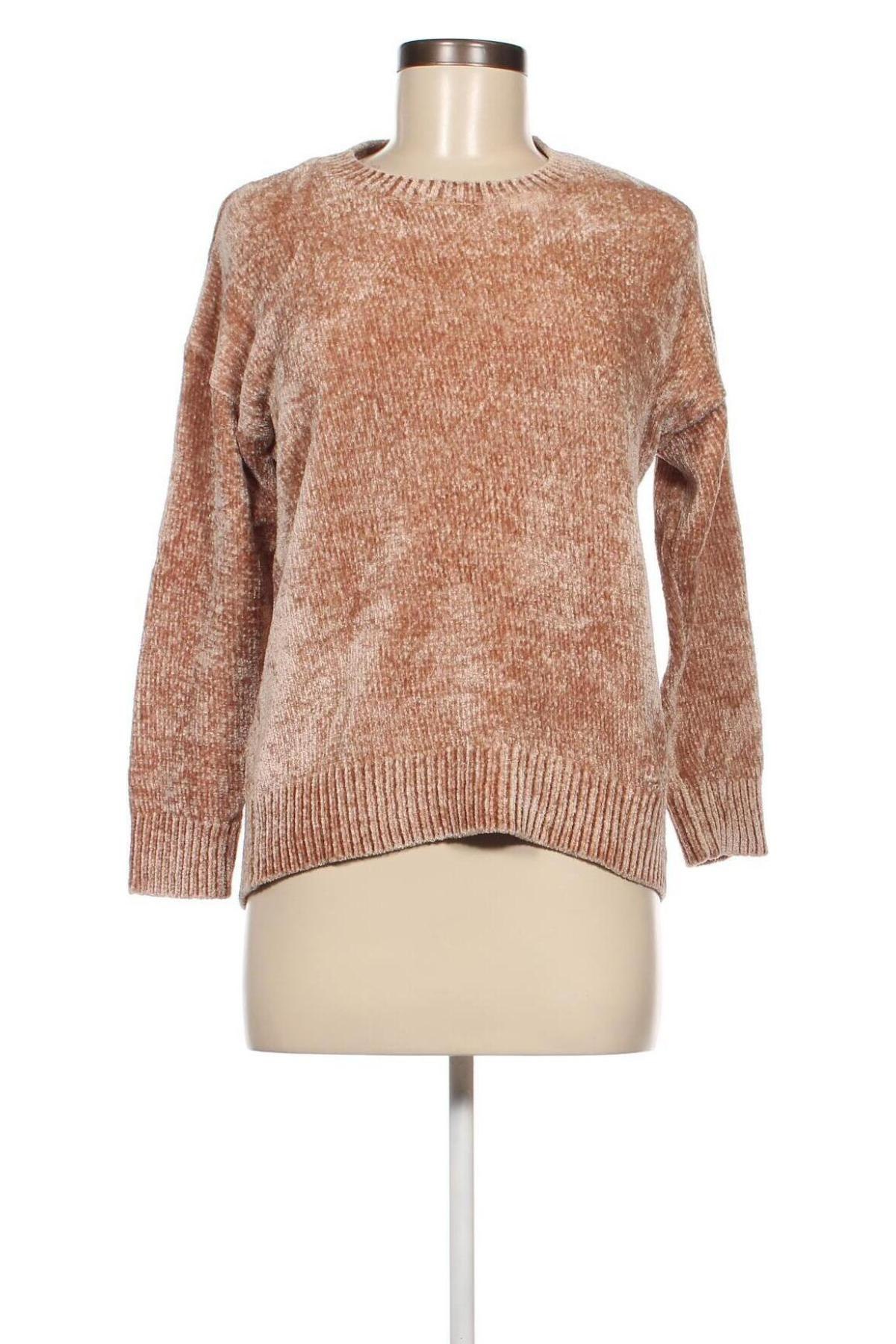 Γυναικείο πουλόβερ New Look, Μέγεθος S, Χρώμα Καφέ, Τιμή 2,51 €