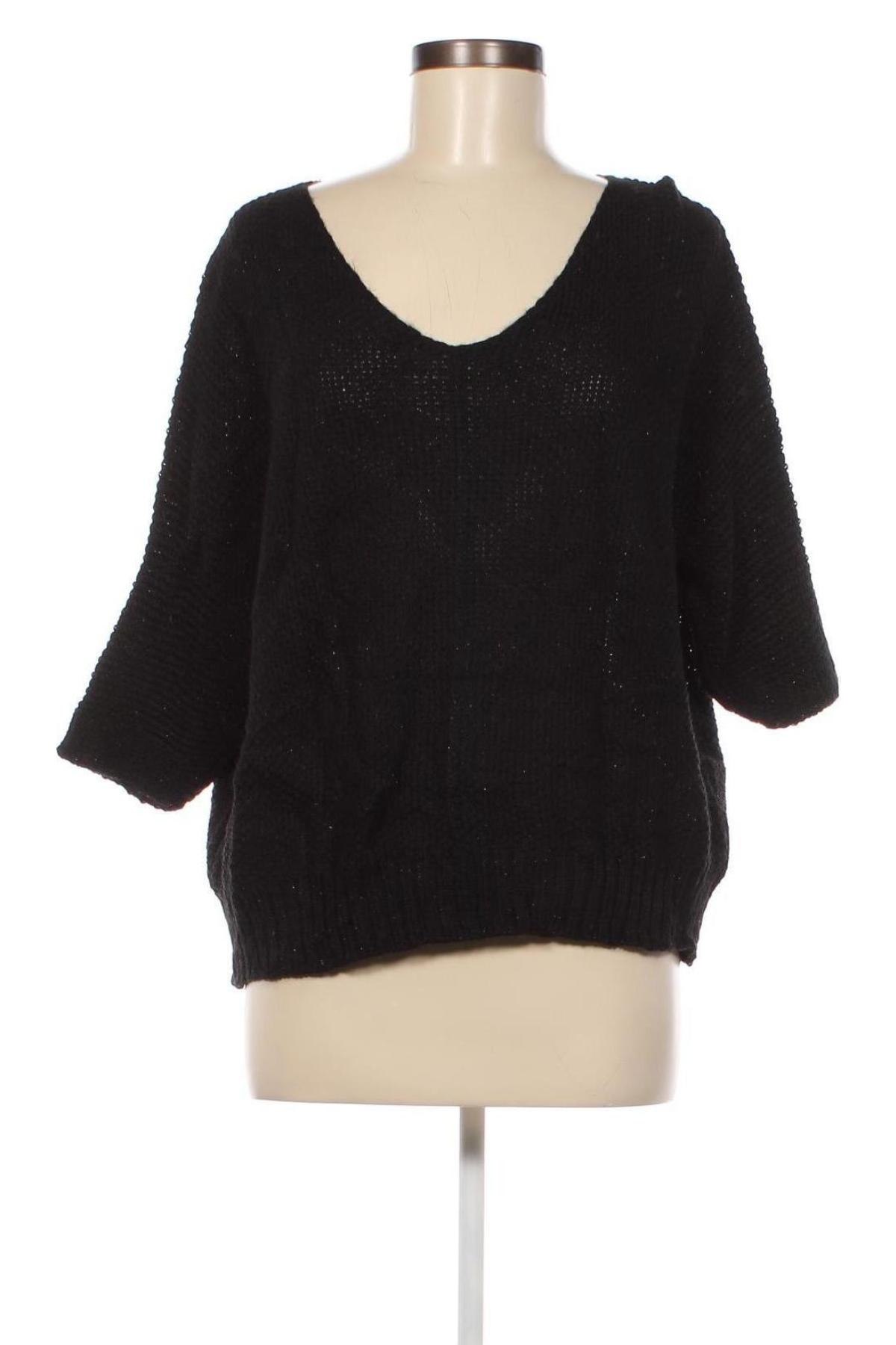 Γυναικείο πουλόβερ Terra di Siena, Μέγεθος M, Χρώμα Μαύρο, Τιμή 2,51 €
