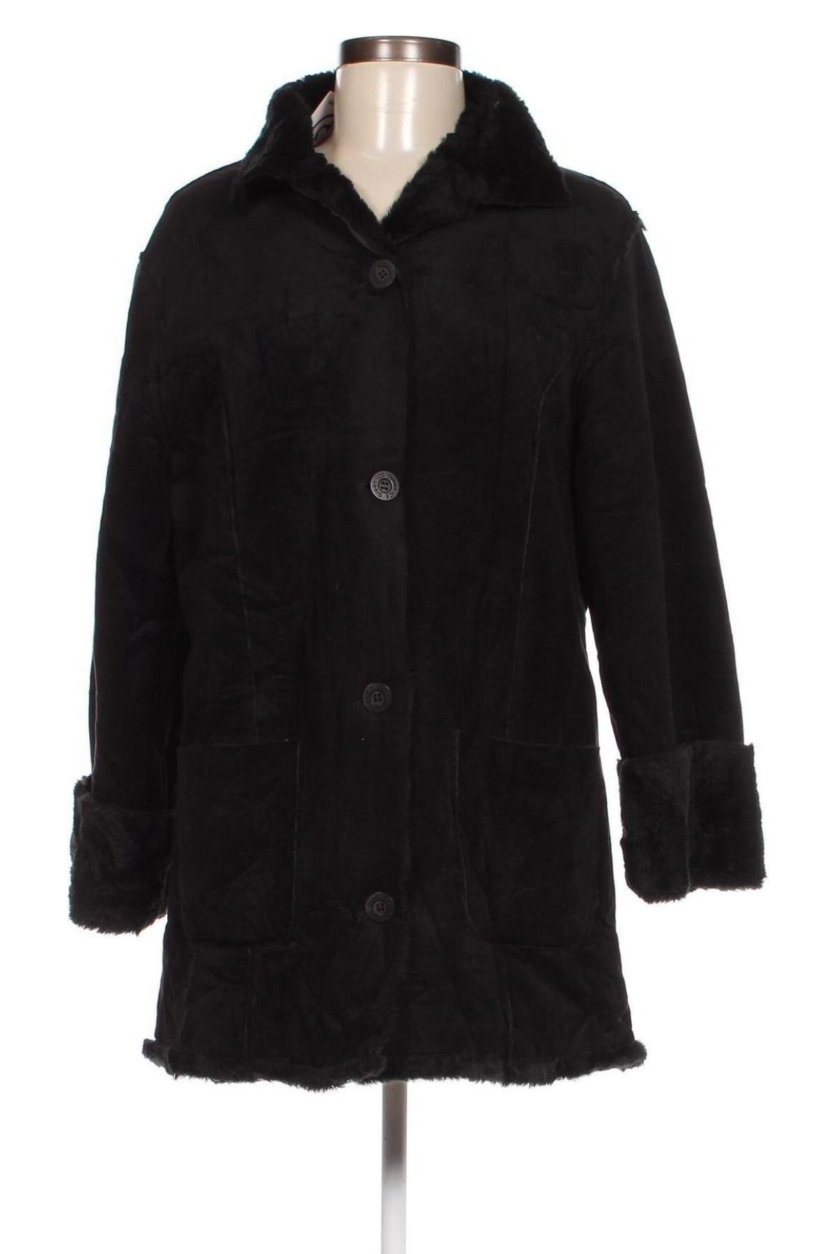 Дамско палто Green Ice, Размер M, Цвят Черен, Цена 11,18 лв.