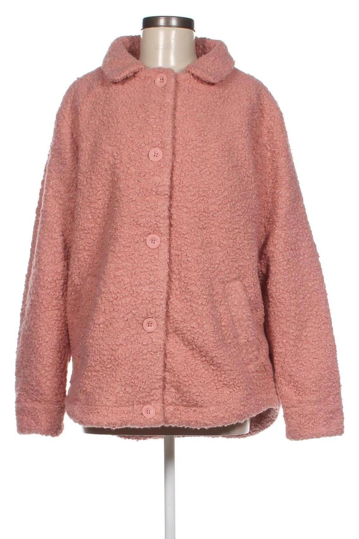 Дамско палто Stitch & Soul, Размер XL, Цвят Розов, Цена 17,20 лв.