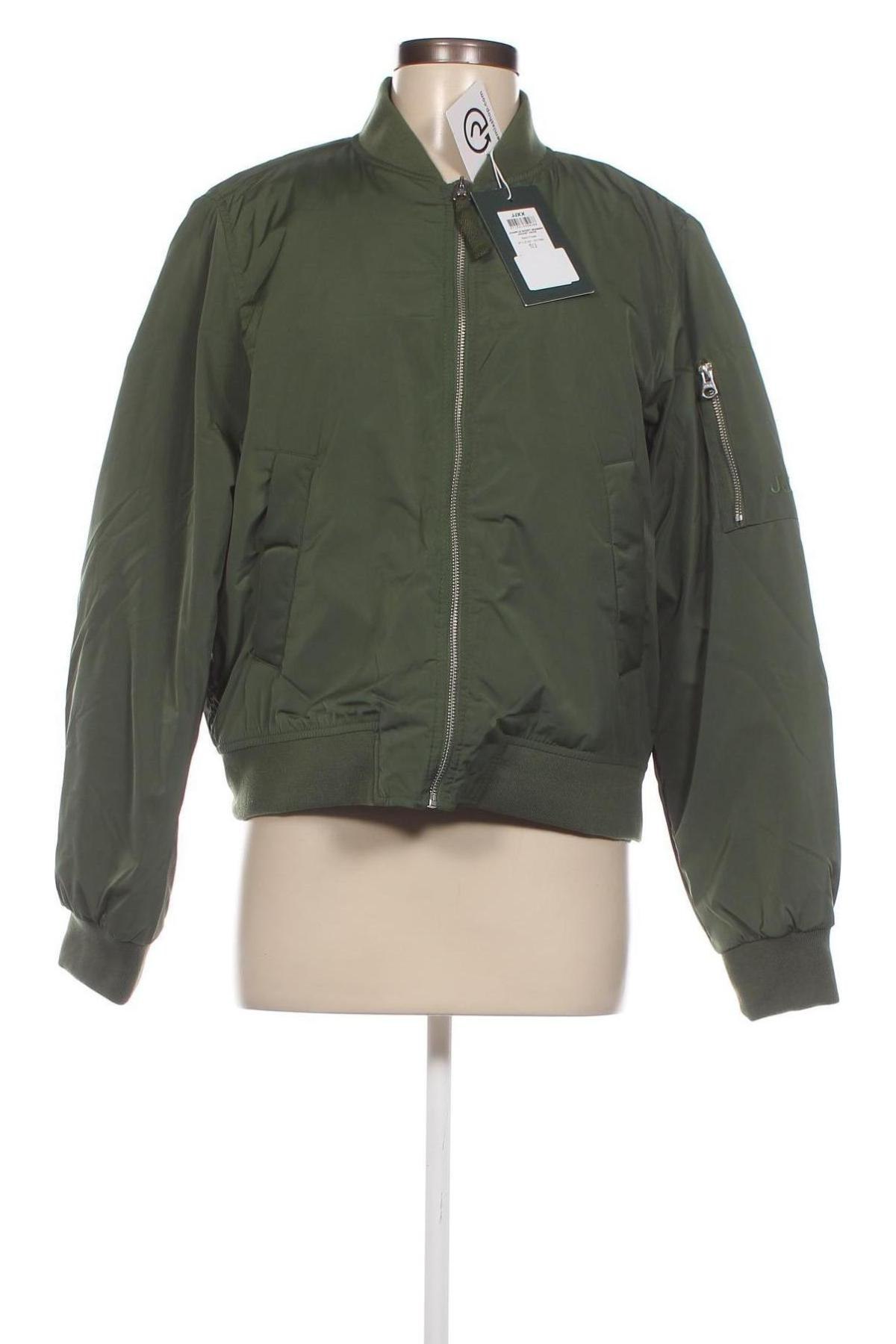 Γυναικείο μπουφάν JJXX, Μέγεθος L, Χρώμα Πράσινο, Τιμή 10,54 €
