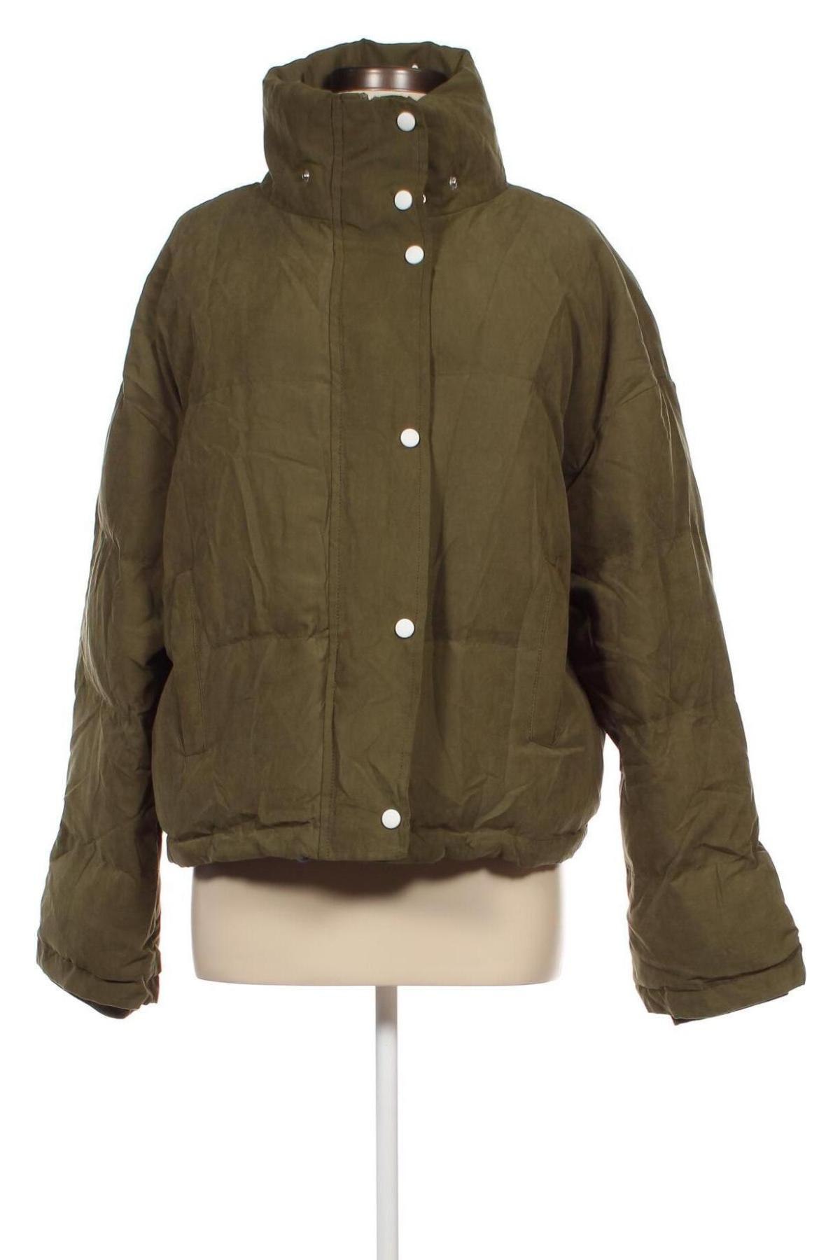 Γυναικείο μπουφάν SHEIN, Μέγεθος XL, Χρώμα Πράσινο, Τιμή 12,56 €