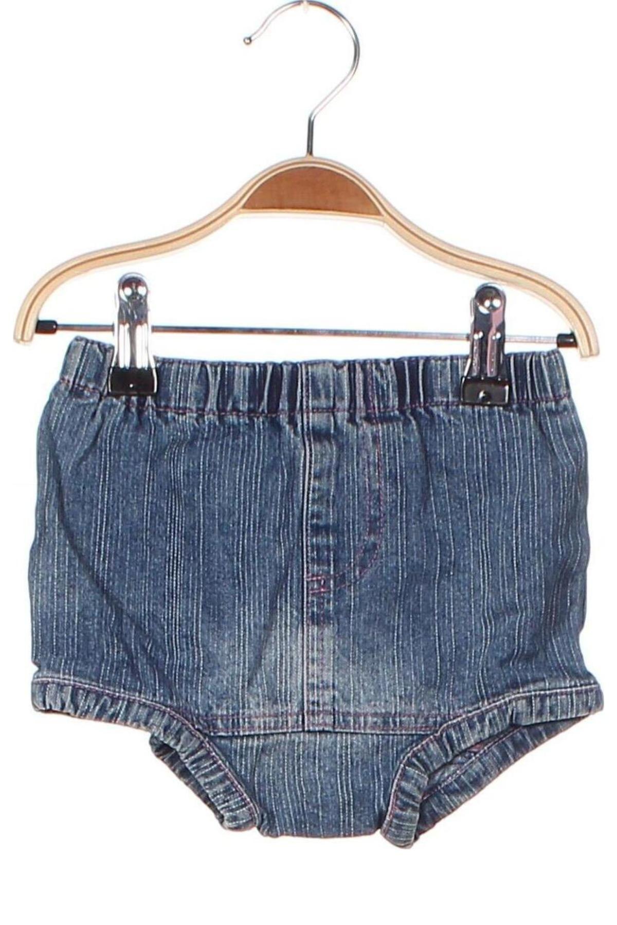 Dětské krátké kalhoty , Velikost 9-12m/ 74-80 cm, Barva Modrá, Cena  51,00 Kč