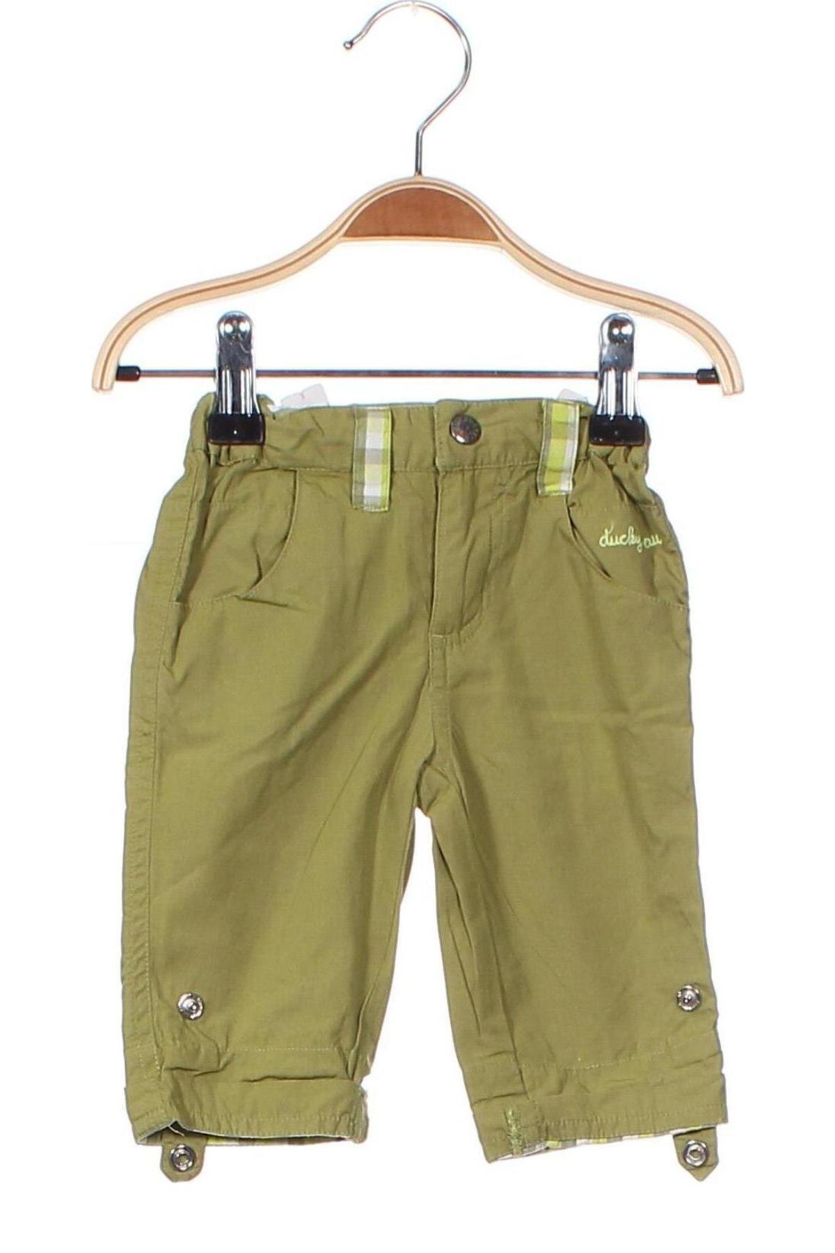 Dziecięce spodnie, Rozmiar 3-6m/ 62-68 cm, Kolor Zielony, Cena 14,88 zł