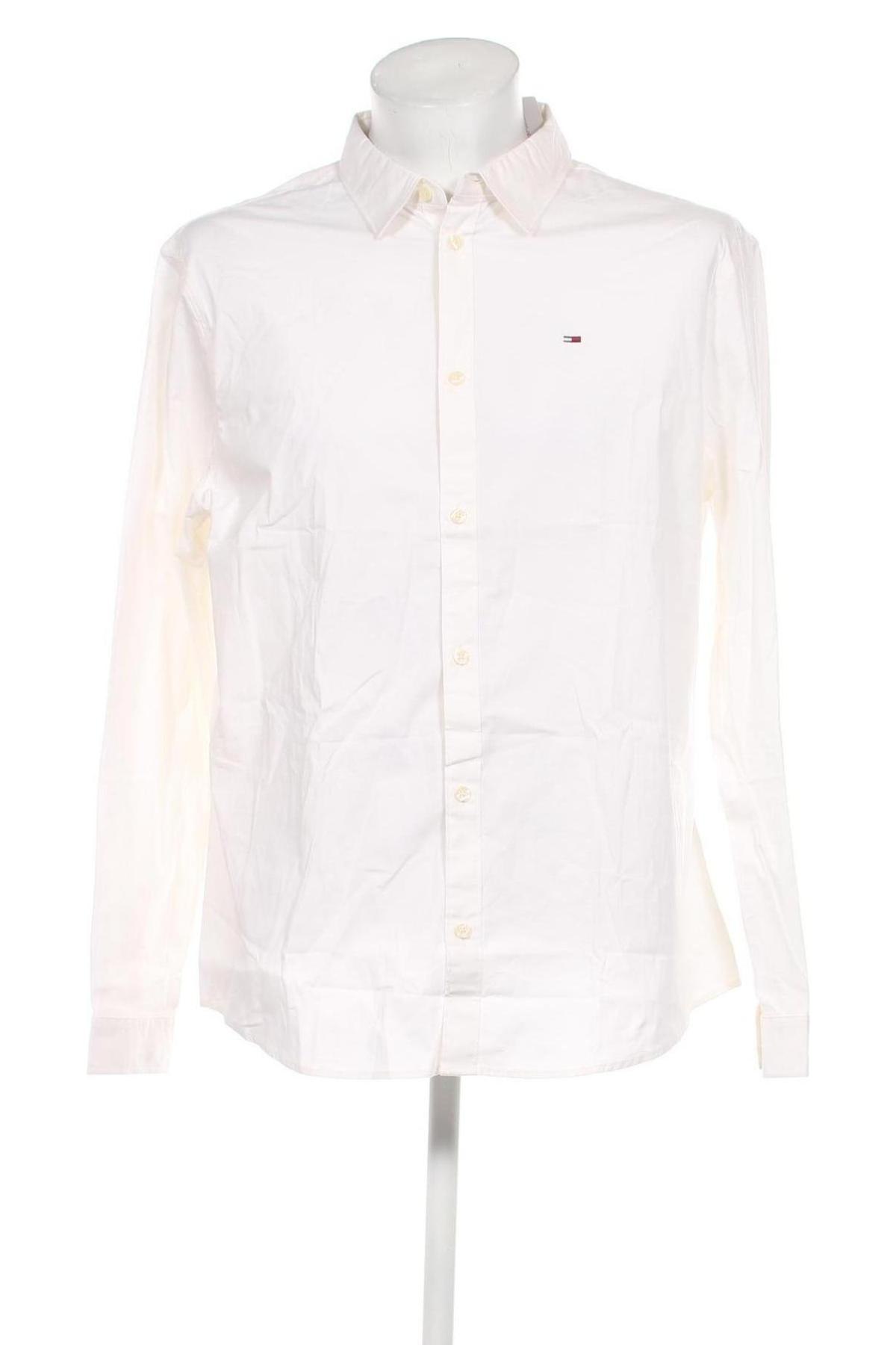 Мъжка риза Tommy Hilfiger, Размер XXL, Цвят Екрю, Цена 75,00 лв.