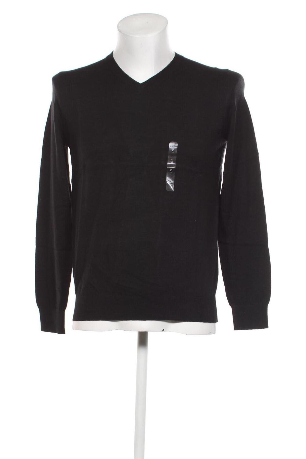 Мъжки пуловер Celio, Размер S, Цвят Черен, Цена 9,66 лв.