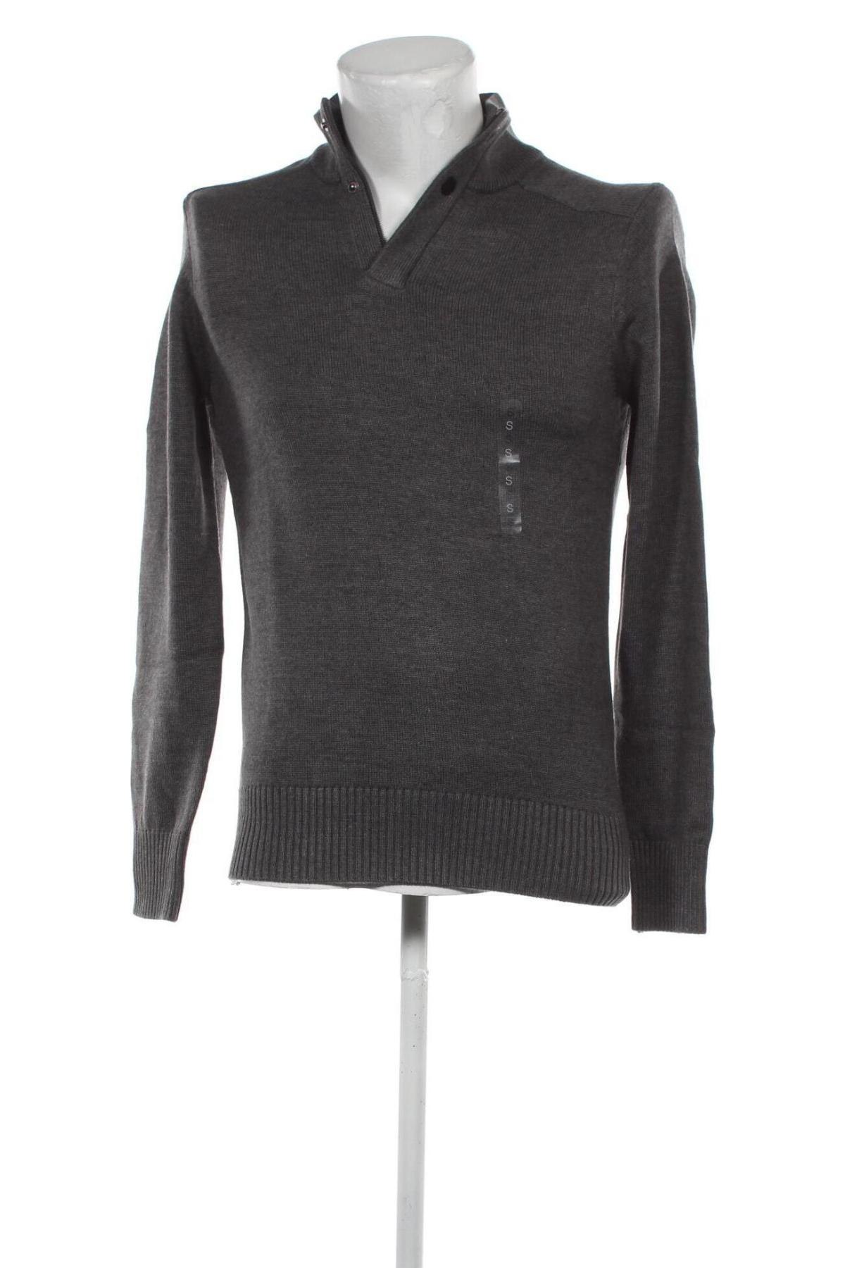 Мъжки пуловер Celio, Размер S, Цвят Сив, Цена 25,30 лв.